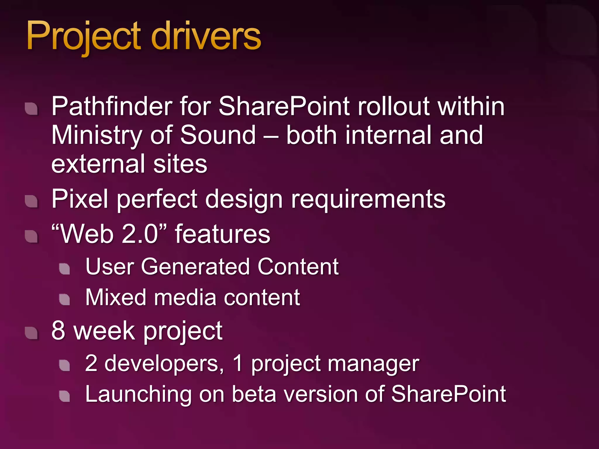 Anatomy of a Dynamic SharePoint Website | PPT
