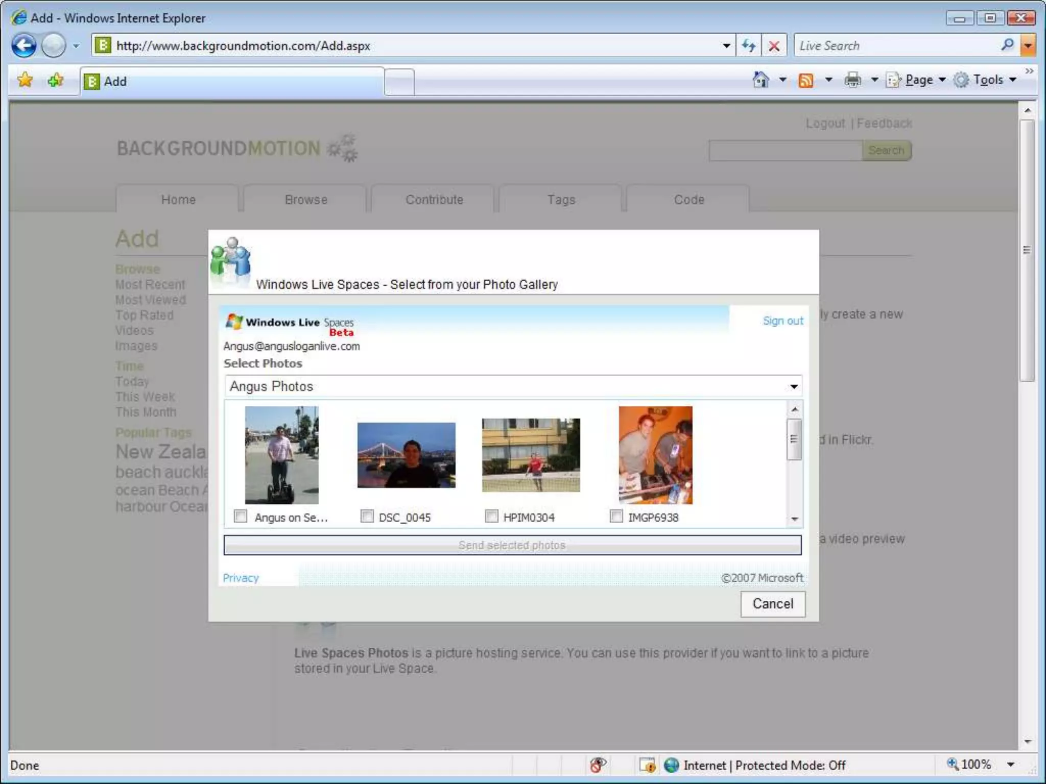 Developing with Windows Live