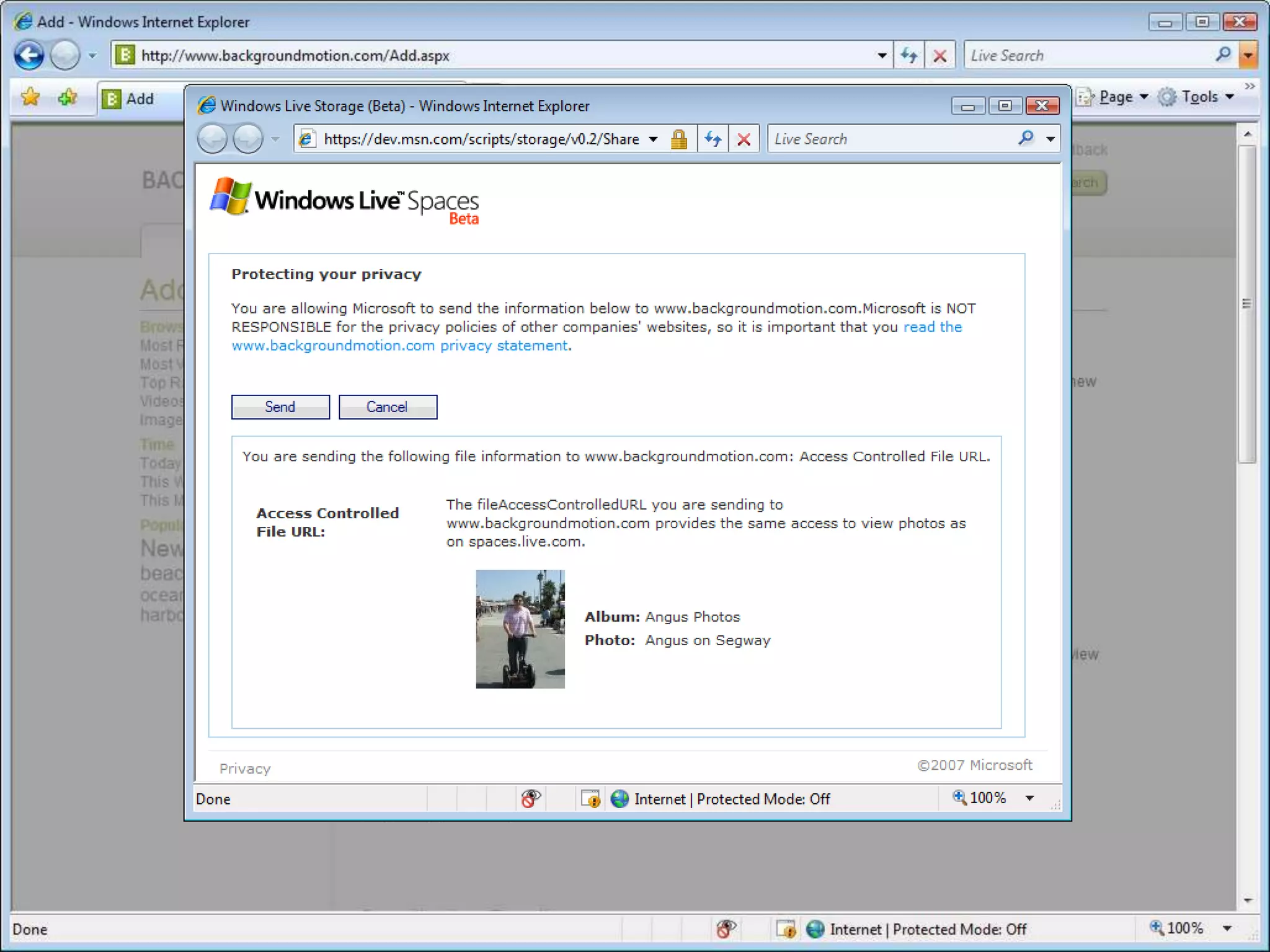 Developing with Windows Live