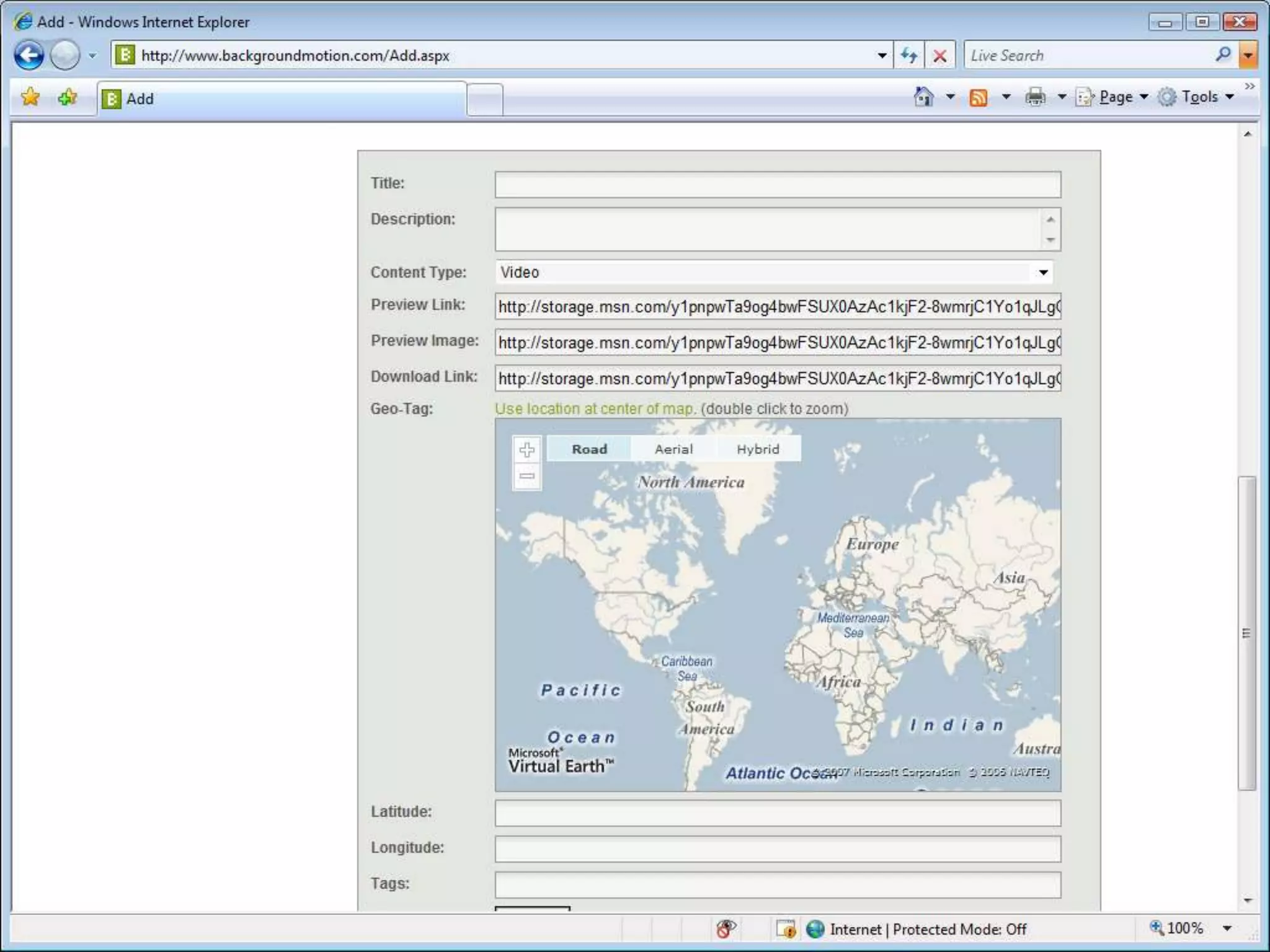 Developing with Windows Live