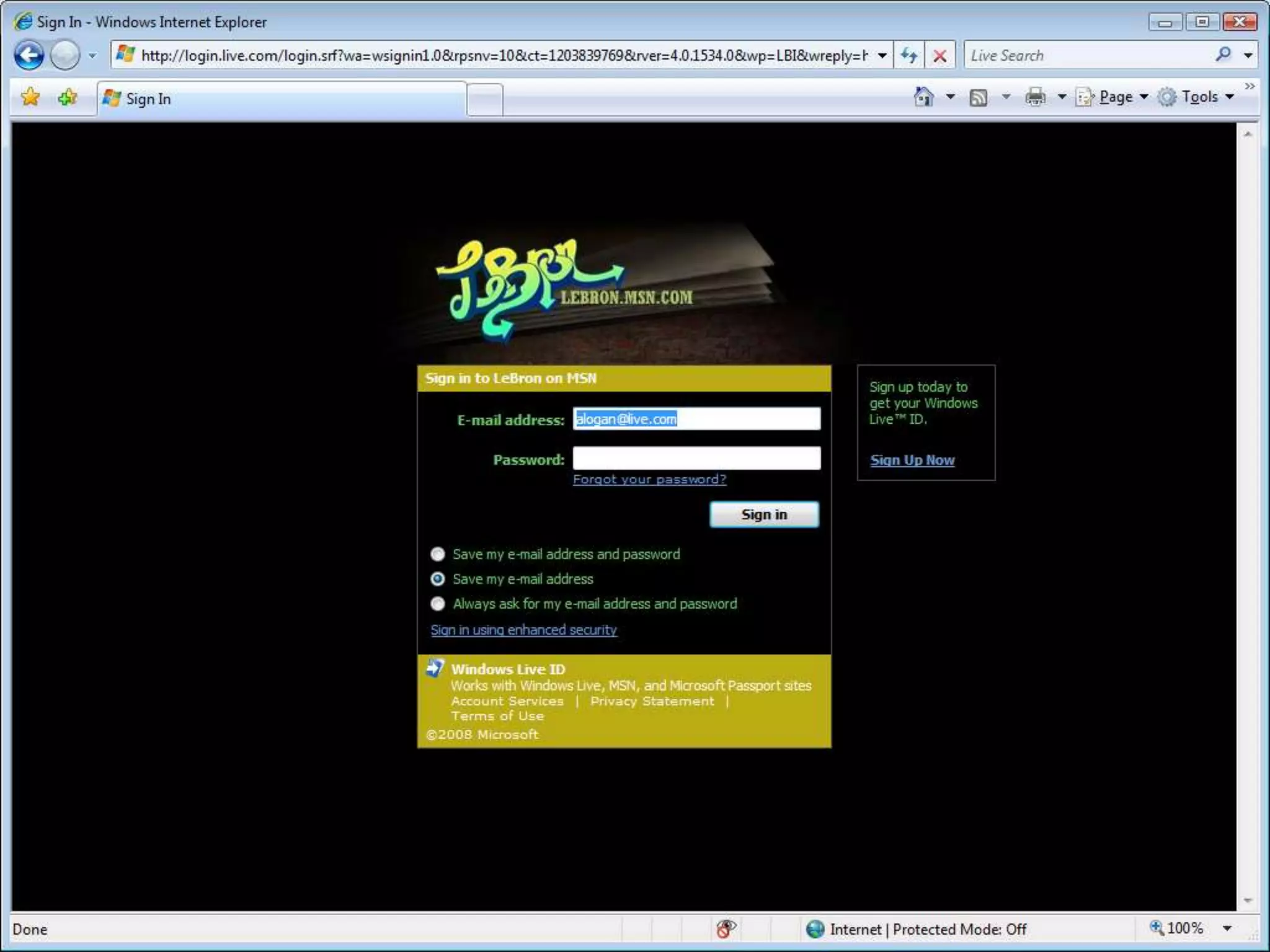 Developing with Windows Live