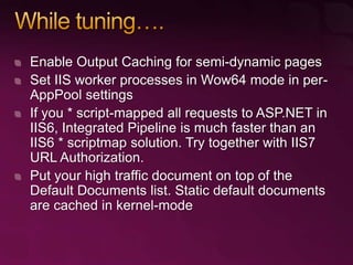 Everything You Need to Know about Diagnostics and Debugging on Microsoft Internet Information Services 7