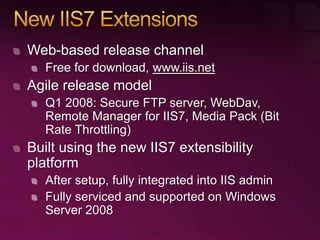 Everything You Need to Know about Diagnostics and Debugging on Microsoft Internet Information Services 7