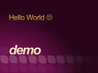 Using Microsoft Silverlight for Creating Rich Mobile User Experiences