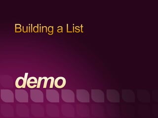 Using Microsoft Silverlight for Creating Rich Mobile User Experiences