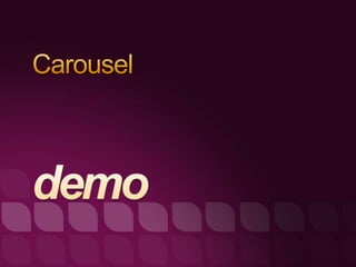 Using Microsoft Silverlight for Creating Rich Mobile User Experiences