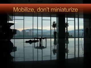 Using Microsoft Silverlight for Creating Rich Mobile User Experiences