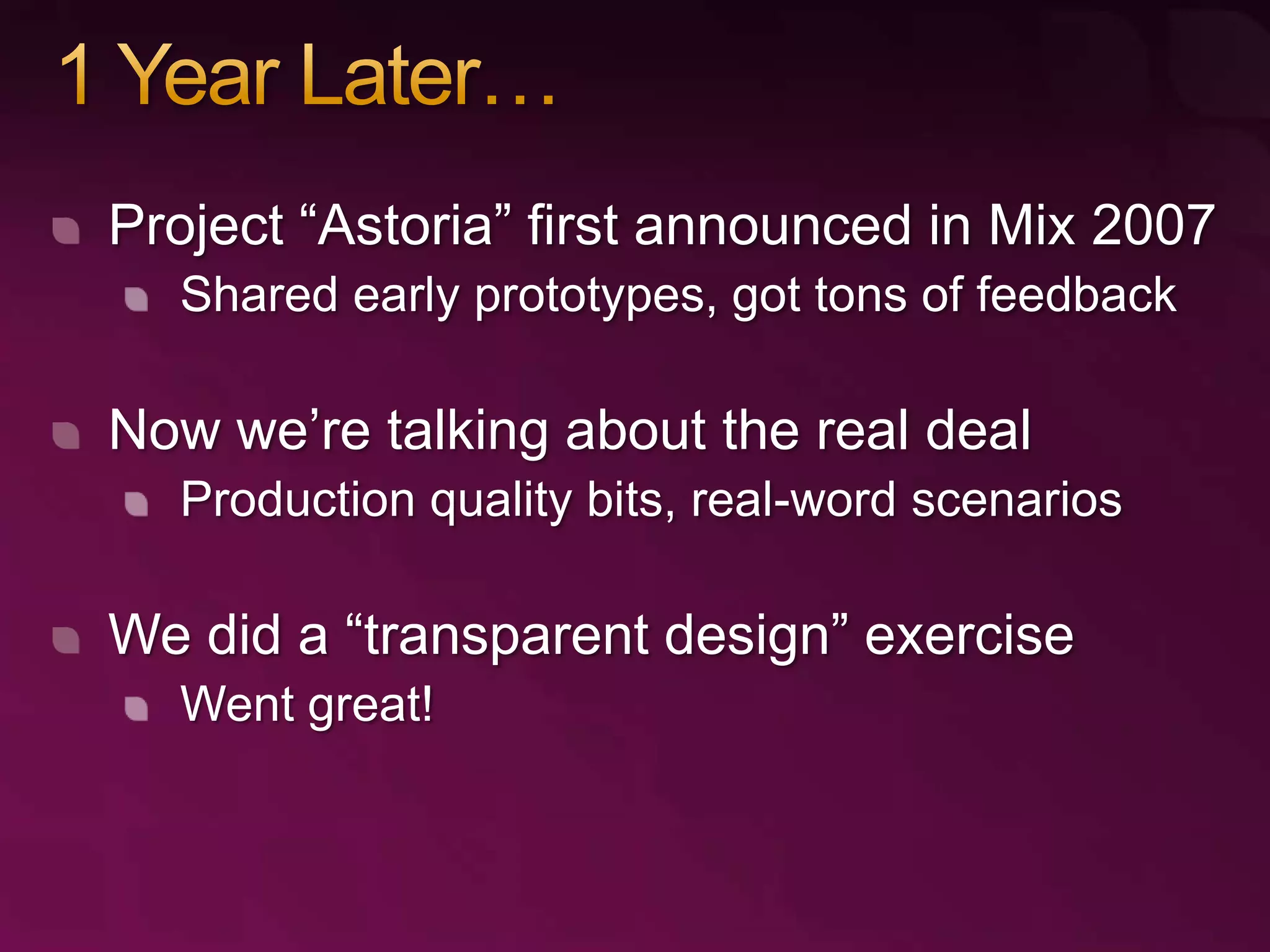 RESTful Data Services with the ADO.NET Data Services Framework