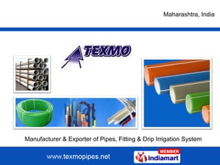 Manufacturer & Exporter of Pipes, Fitting & Drip Irrigation System Maharashtra , India 