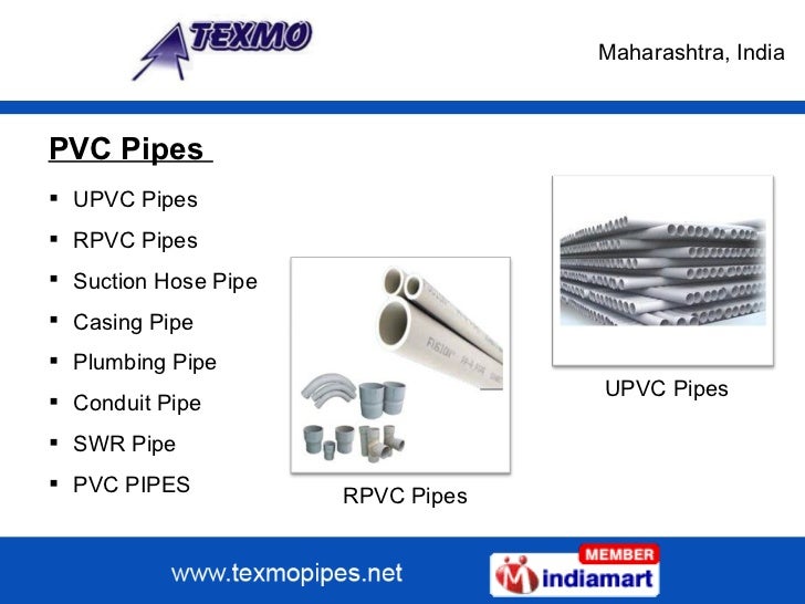 Texmo Pipes And Products Limited Maharashtra India