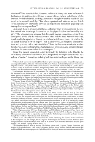 Banal Example Colonial Terror Torture And State Violence In Colonial India Deana ...