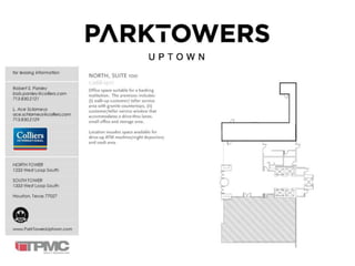 Park Towers Floorplans - North Tower - 1233 W. Loop South 