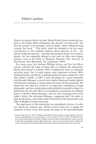 Bill Letwin On The History Of The Idea Of Law 1st Edition Shirley Robin Letwin | PDF