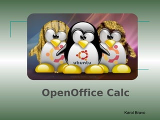 OpenOffice Calc Karol Bravo 