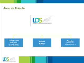 Áreas de Atuação
Projetos com
Recursos
Incentivados
Gestão
Pública
Pesquisa
(Publicações,
Artigos e outros...)
 