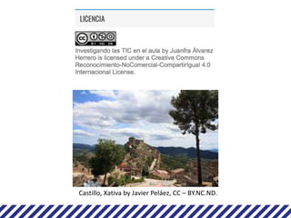 Castillo, Xativa by Javier Peláez, CC – BY.NC.ND.
 