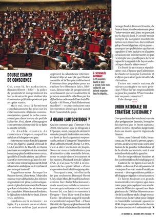 Benjamin Stora
“Pasd’irénisme”
événement
politique
24 / Marianne / 27 novembre au 3 décembre 2015
L
’union ?Etpuisquoienco...