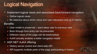 AJAX Patterns with ASP.NET