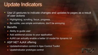 AJAX Patterns with ASP.NET