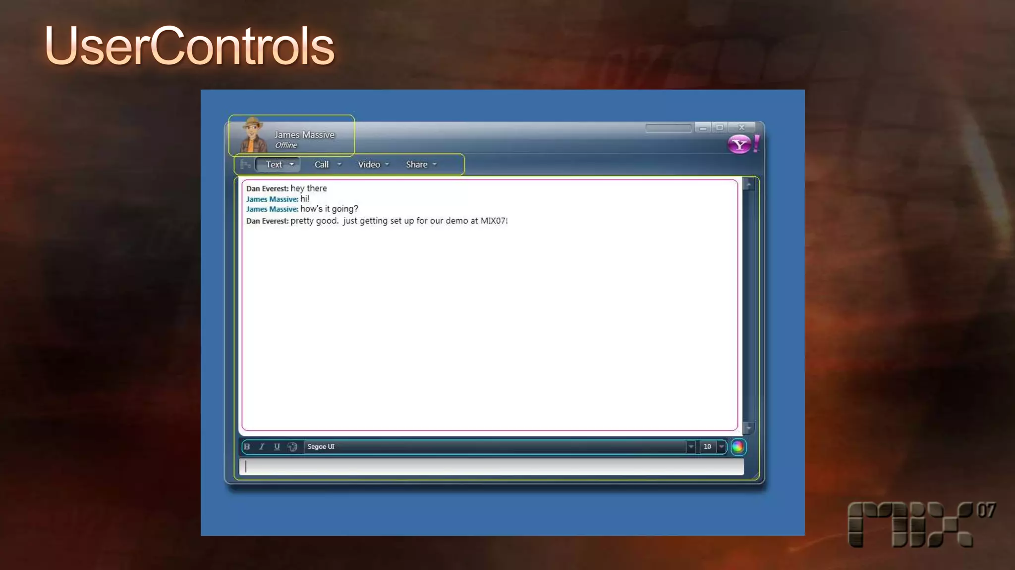 Yahoo! On Microsoft .NET 3.0 and Microsoft Expression