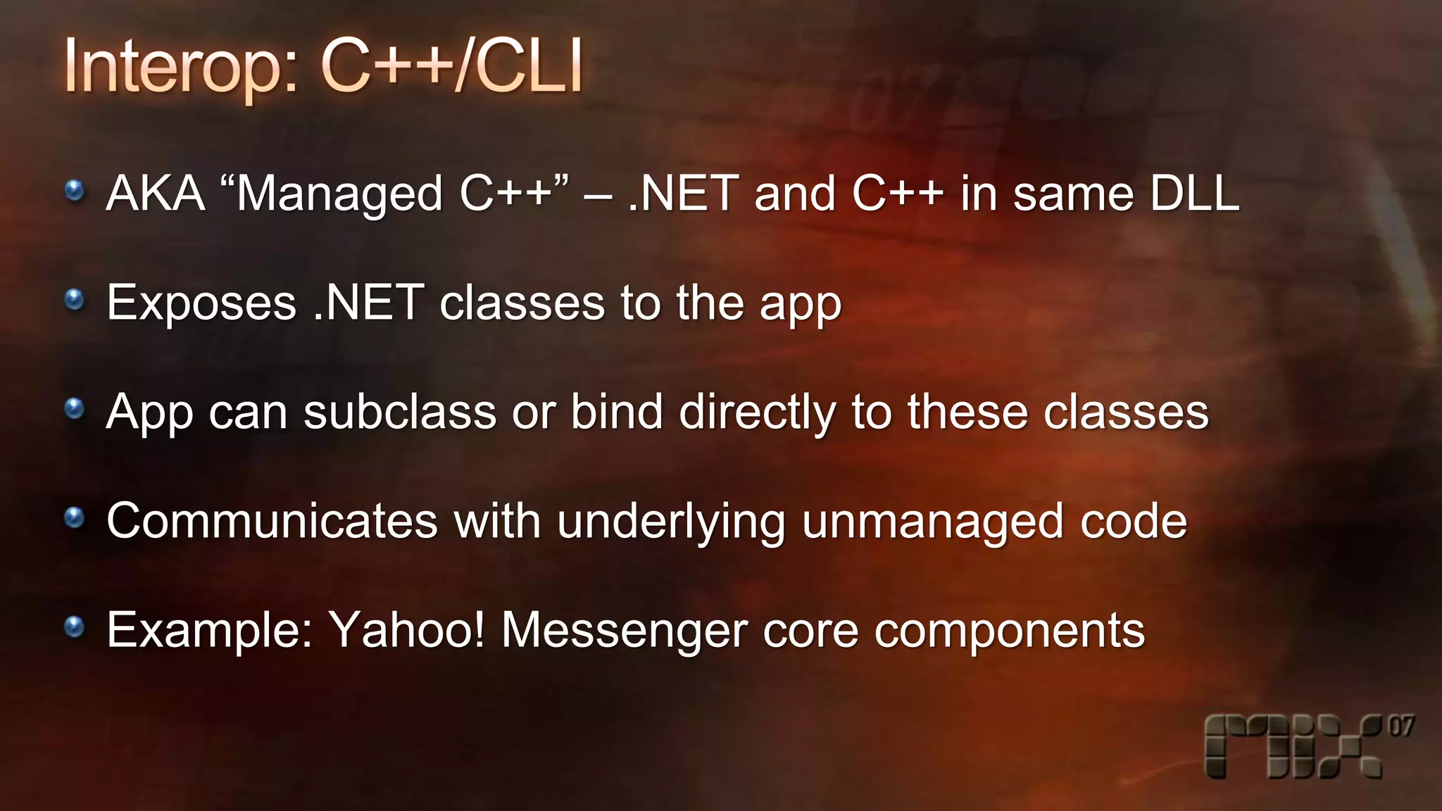Yahoo! On Microsoft .NET 3.0 and Microsoft Expression