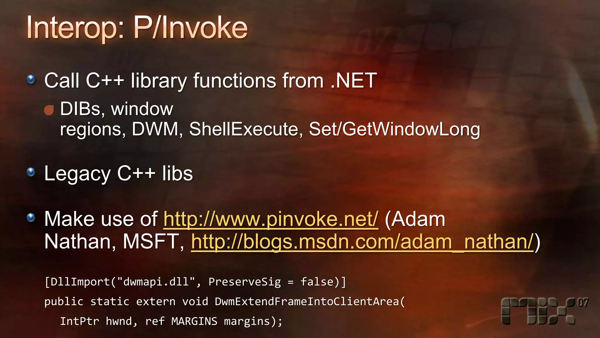 Yahoo! On Microsoft .NET 3.0 and Microsoft Expression