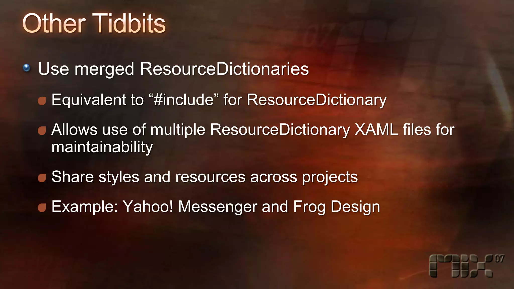 Yahoo! On Microsoft .NET 3.0 and Microsoft Expression