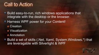 Windows Presentation Foundation for Developers - Part 1