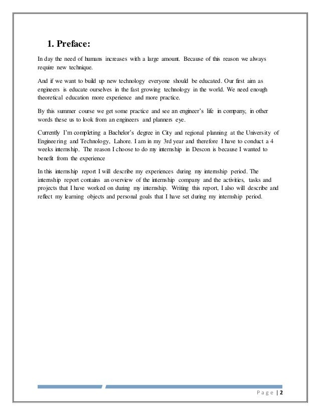 summer internship report by waqar ahmed javed other words for internship
