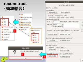 reconstruct
（領域結合）
1
2
3
34
 