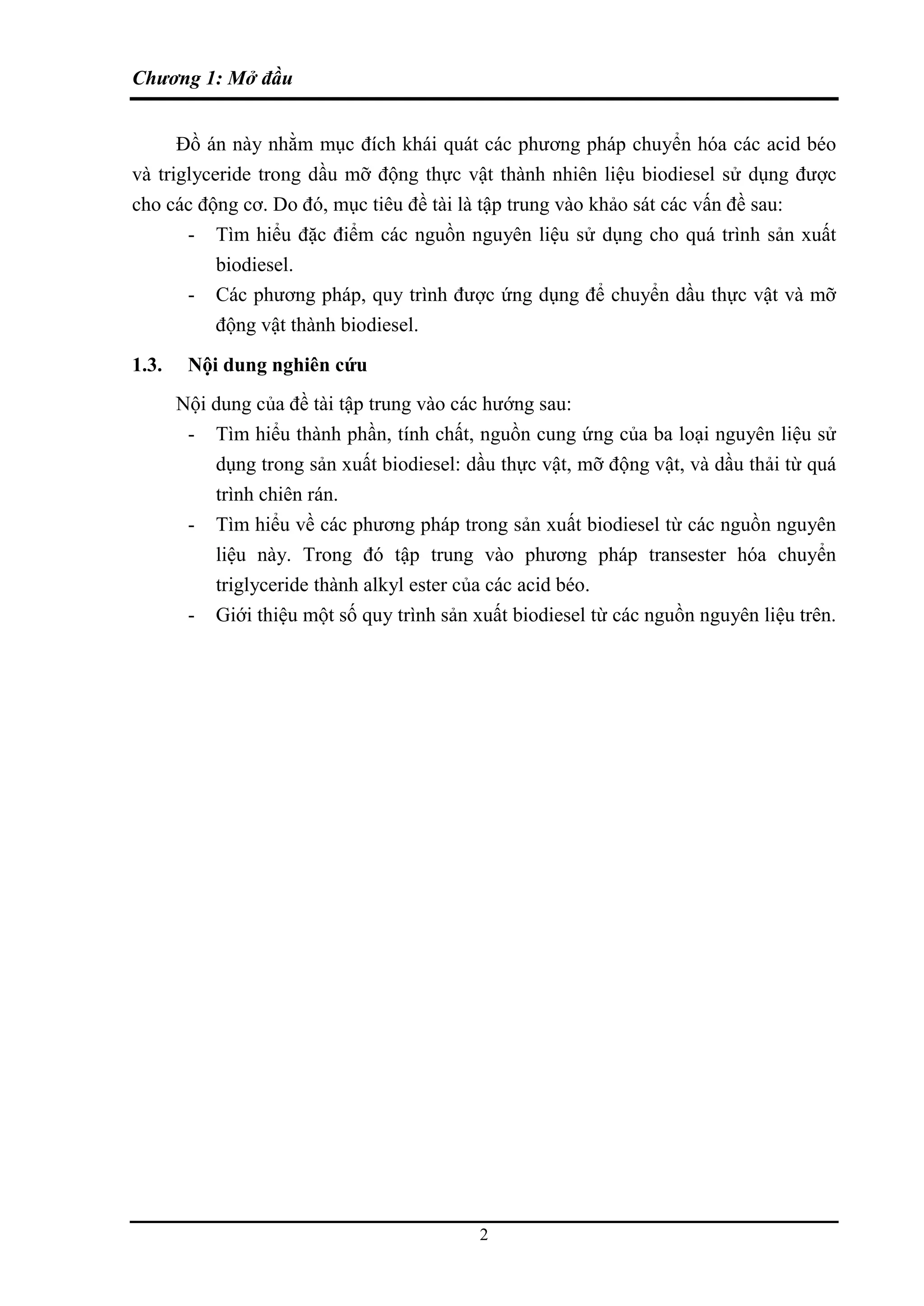 do-an-biodiesel | PDF