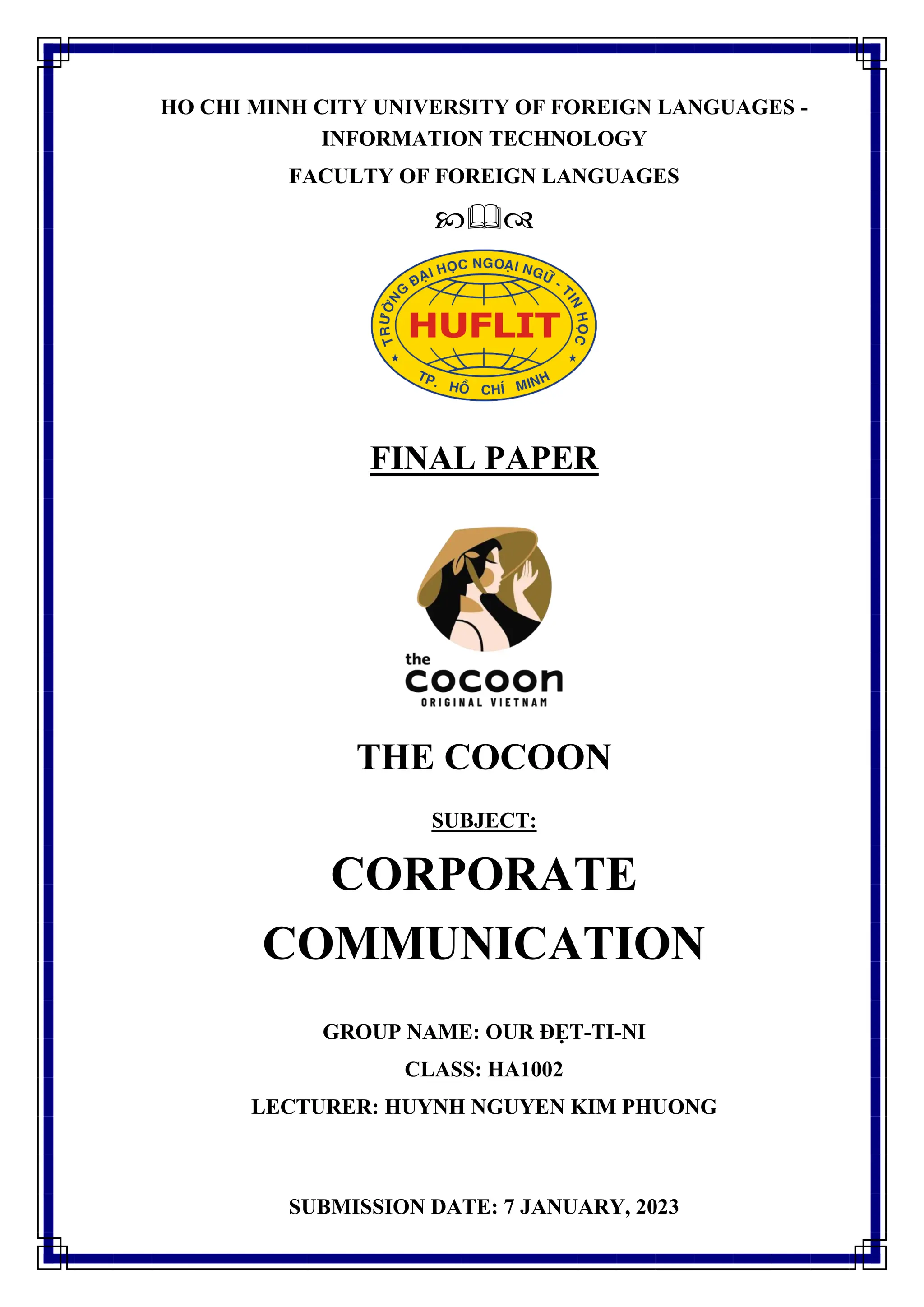 123doc] - final-paper-corporate-communication-the-cocoon.pdf