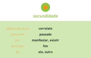 Semiótica - primeirdade, secundidade e terceiridade