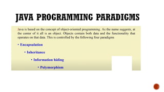 Object Oriented Programming ppt for college | PPTX