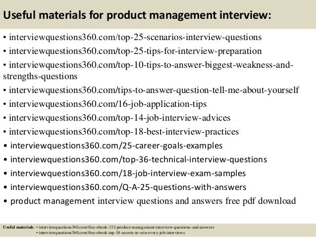 sample questions and answers for job interviews