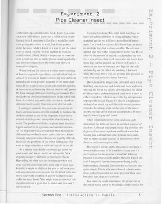 123 robotics experiments for the evil genius