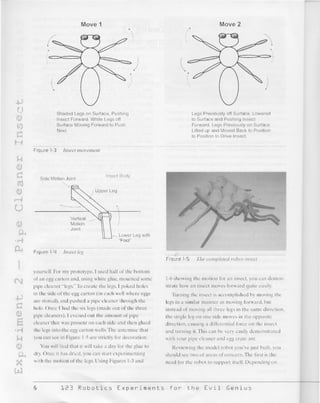 123 robotics experiments for the evil genius