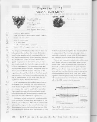 123 robotics experiments for the evil genius