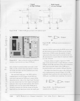 123 robotics experiments for the evil genius
