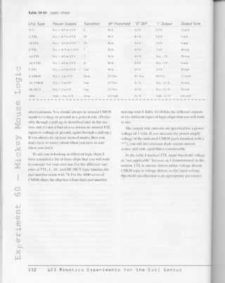 123 robotics experiments for the evil genius