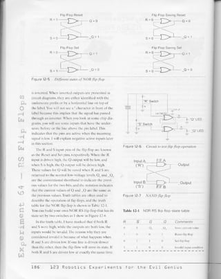 123 robotics experiments for the evil genius