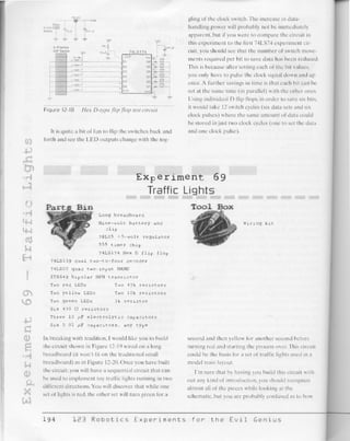 123 robotics experiments for the evil genius