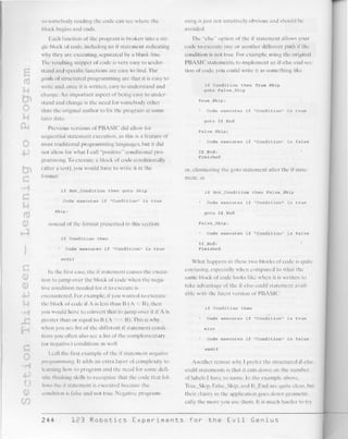 123 robotics experiments for the evil genius