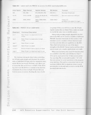 123 robotics experiments for the evil genius