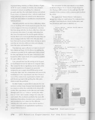 123 robotics experiments for the evil genius