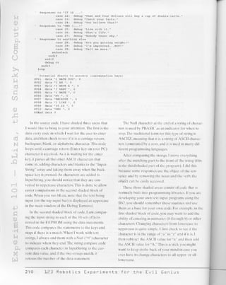 123 robotics experiments for the evil genius