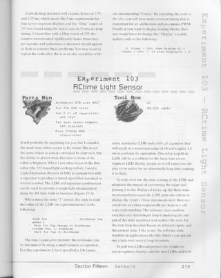 123 robotics experiments for the evil genius