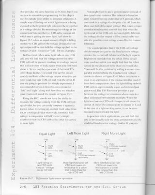 123 robotics experiments for the evil genius