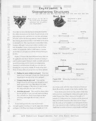 123 robotics experiments for the evil genius