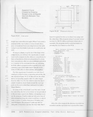 123 robotics experiments for the evil genius